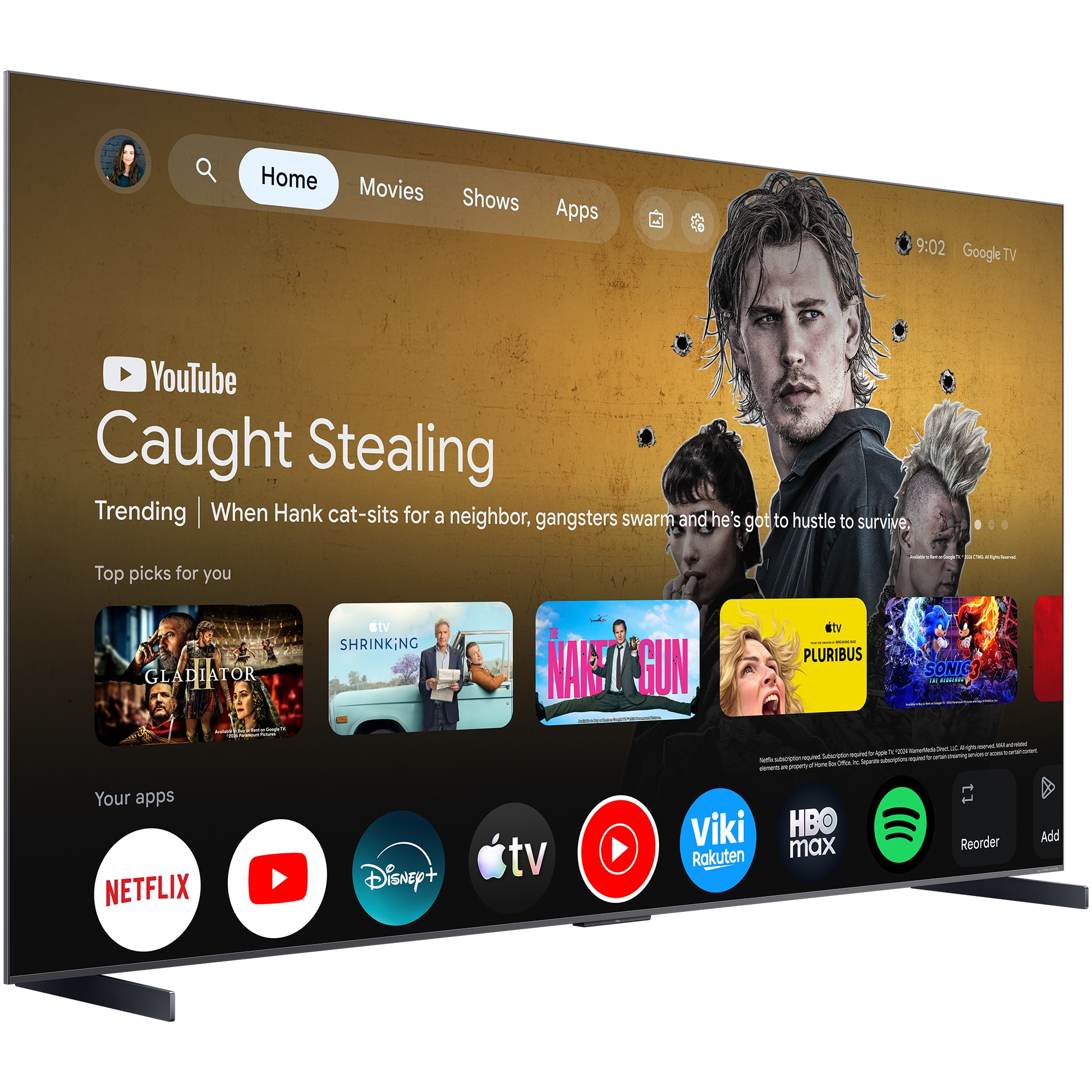 Televizor TCL 98C8L, Smart TV, Ultra HD 4K, 248cm