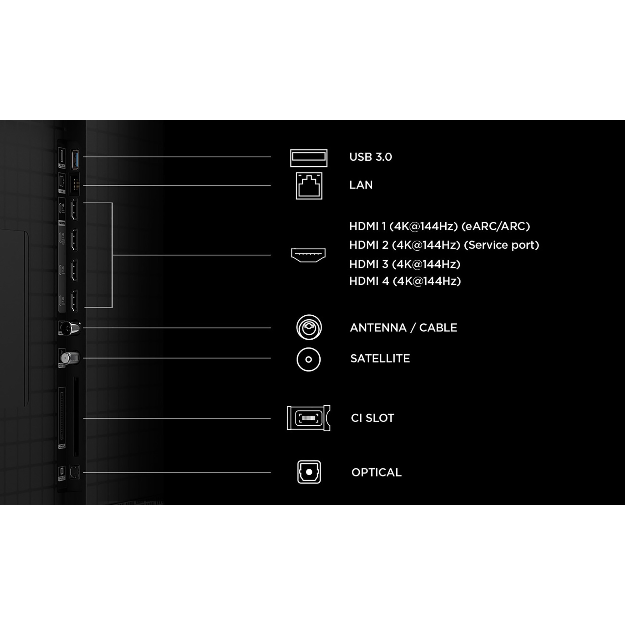 Televizor TCL 98C8L, Smart TV, Ultra HD 4K, 248cm