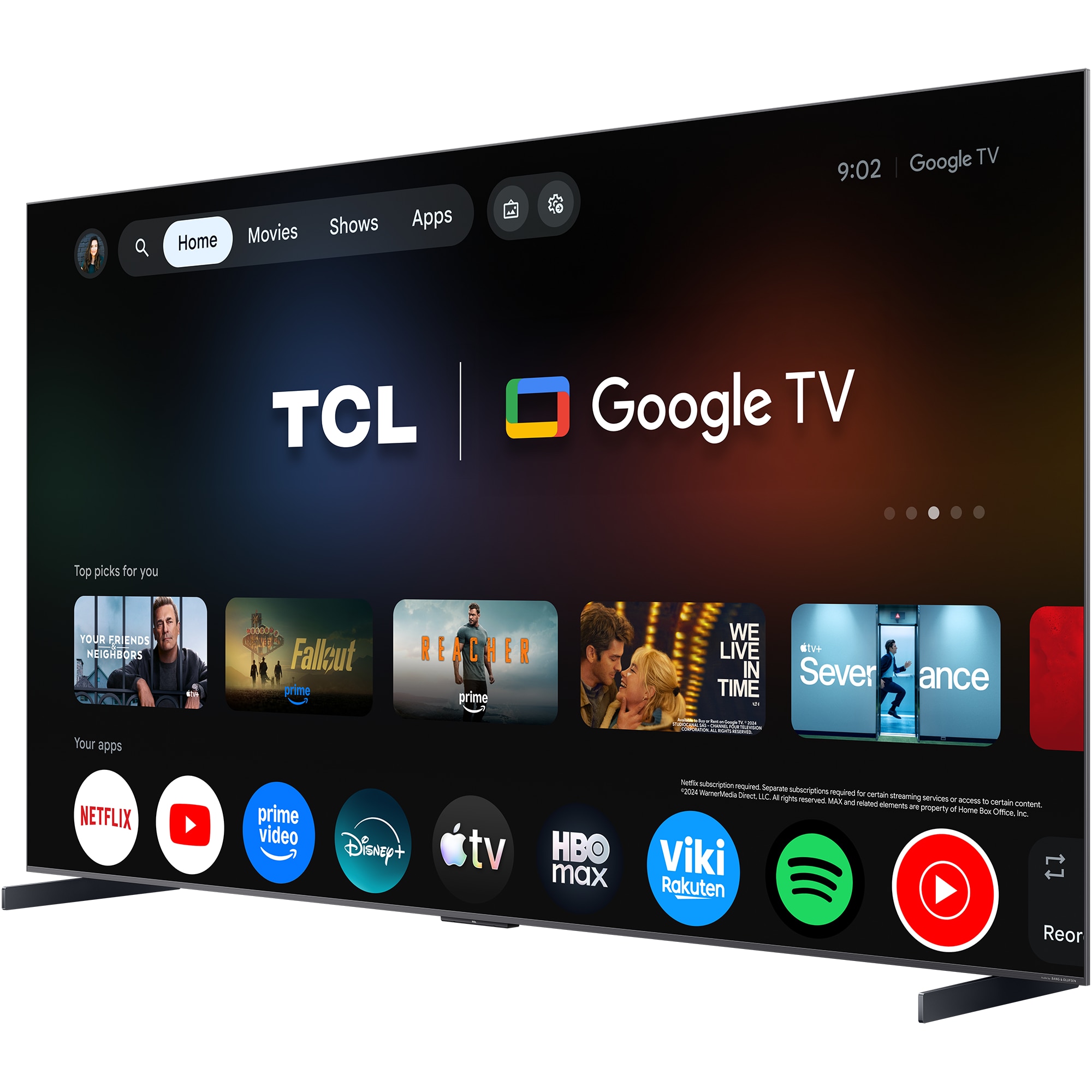 Televizor TCL 98C8L, Smart TV, Ultra HD 4K, 248cm