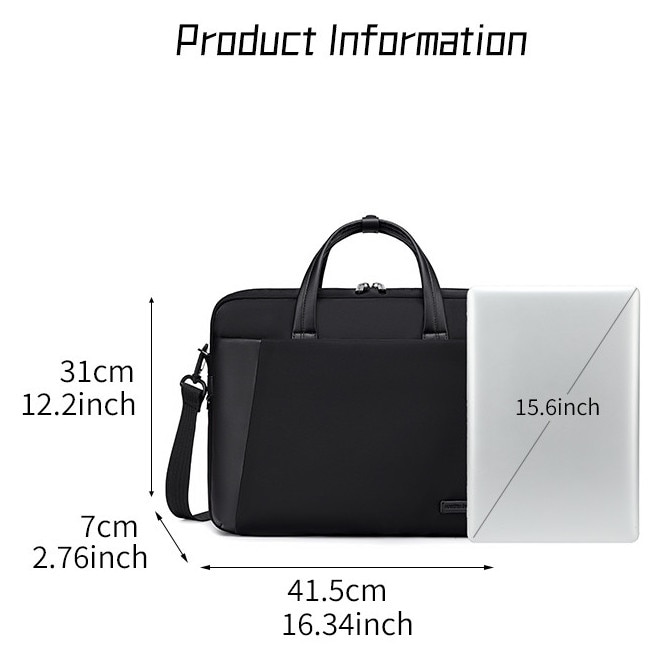 Geantă pentru laptop pentru bărbați Arctic Hunter, AH-GWB00848-khaki
