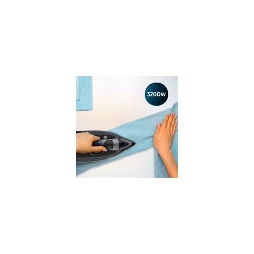 Fier de calcat cu pompa, 3200 W, abur continuu 75 g/min, abur de impuls 285 g/min, sistem anti-calcar, culoare alba
