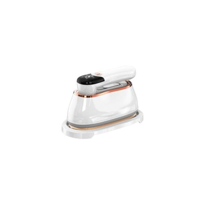 Fier de calcat portabil 2 in 1, 1200W, abur instantaneu, rotire 180°, rezervor mare, pentru acasa si calatorii
