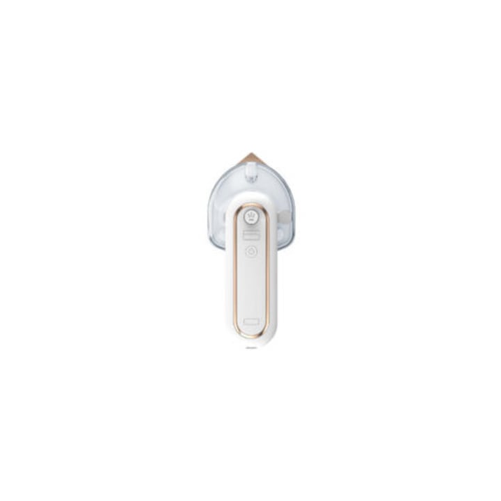 Fier de calcat mini, cordless, portabil, 2 in 1, 3 setari de temperatura, 80ml, Teflon, pentru calatorii