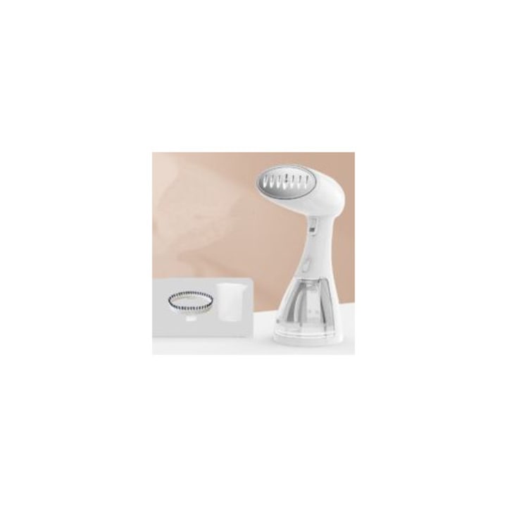 Fier de calcat mini, 1500W, rezervor apa 330ml, abur puternic, alb