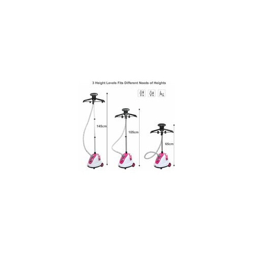 Statie de calcat cu abur 1700W, roz, 1.7L, 60-150cm