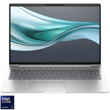 Laptop HP Elitebook 660 G11 9Y7D5ET, 16 inch 1920 x 1200, Intel Core ultra 5 135U 12 C / 14 T, 1.6 GHz - 4.4 GHz, 12 MB cache, 55 W, 16 GB DDR5, 512 GB SSD, Intel UHD Graphics, Windows 11 Pro, Argintiu