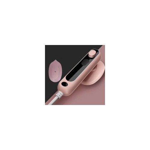 Fier de calcat mini, portabil, functie umeda si uscata, capacitate rezervor 80ml, 200x115x70mm