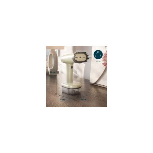 Fier de calcat cu abur, 1800 W, 30 g/min, rezervor 260 ml, alb crem
