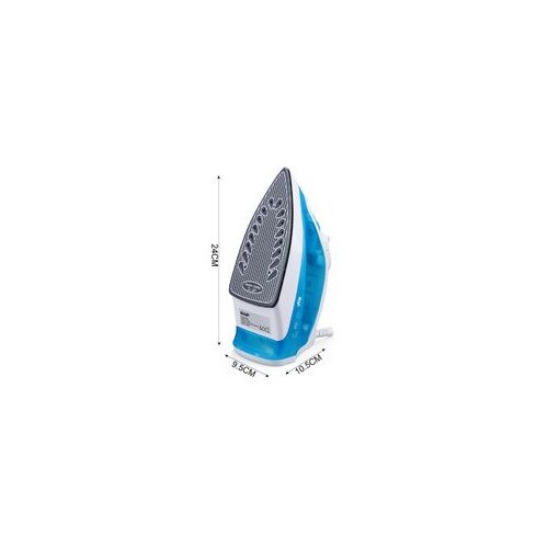 Fier de calcat portabil, 1200 W, talpa antiaderenta, alb, pentru calcat in timpul calatoriilor