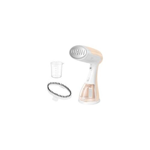 Fier de calcat cu abur 1500W, rezervor 300ml, timp de incalzire 15 secunde, design compact galben