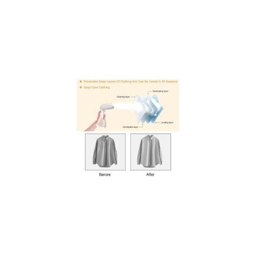 Fier de calcat cu abur 1500W, rezervor 300ml, timp de incalzire 15 secunde, design compact galben