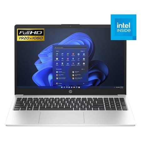 Laptop HP 250 G10 cu procesor Intel® Core™ i3-1315U pana la 4.5GHz, 15.6", Full HD, IPS, 32GB DDR4 RAM, 1TB SSD, Intel® UHD Graphics, Free DOS, Metalic silver