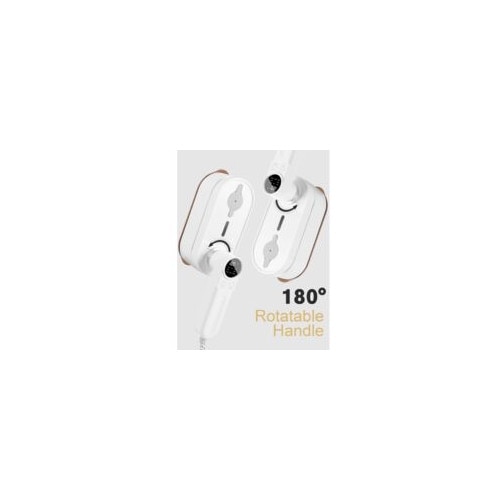 Fier de calcat portabil cu abur, 1200W, 10 secunde incalzire, rezervor 110ml, design pliabil, pentru calatorii