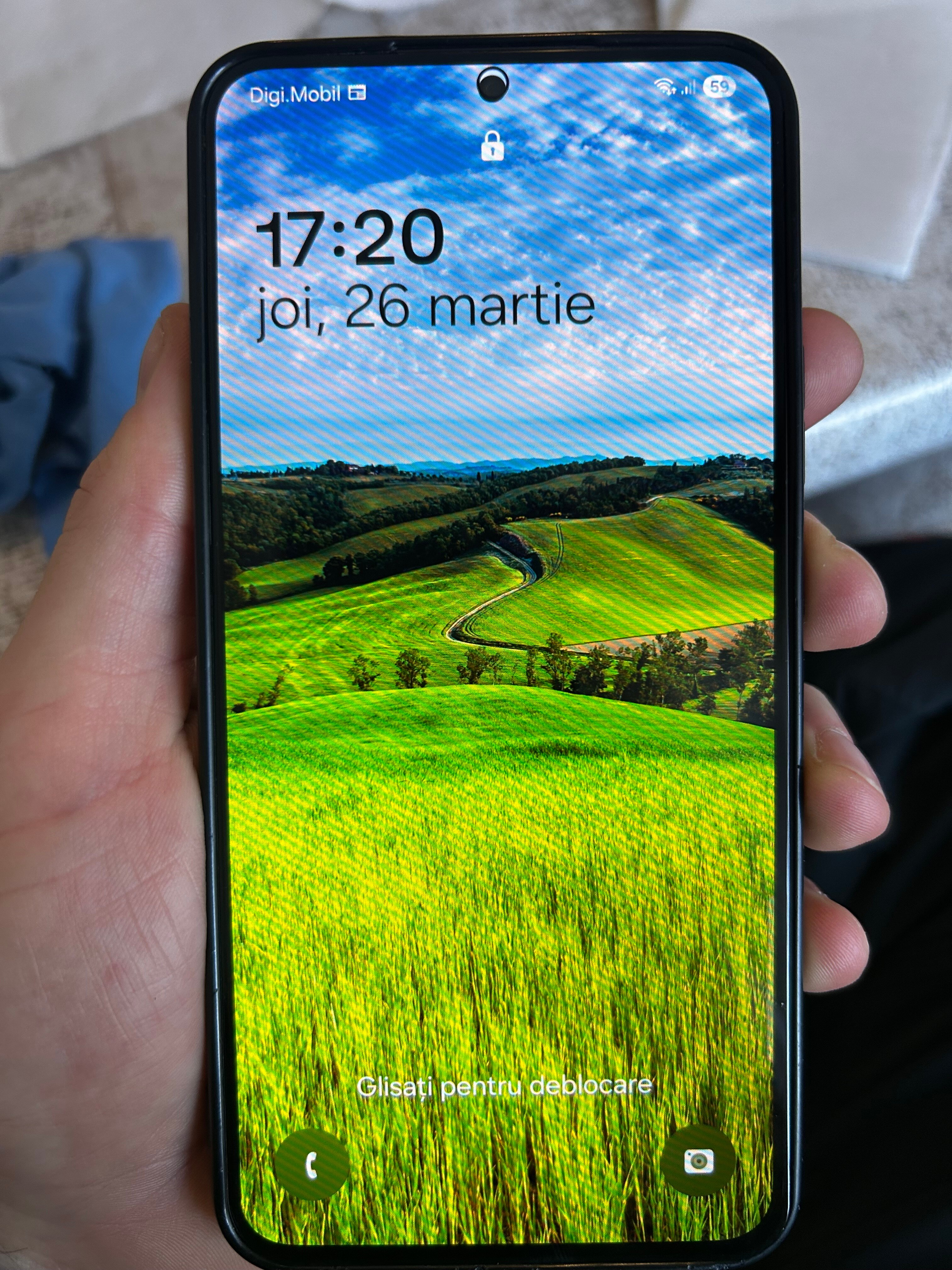 Folie sticla securizata privacy, compatibila cu Xiaomi Redmi 13C, Full Glue, Full Cover