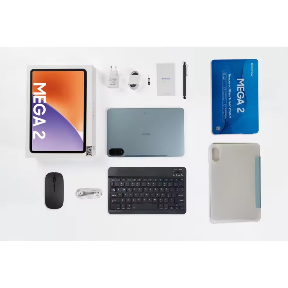 Tabletă Blackview MEGA 2, 12 inch, 24GB+256GB, cu SIM, verde