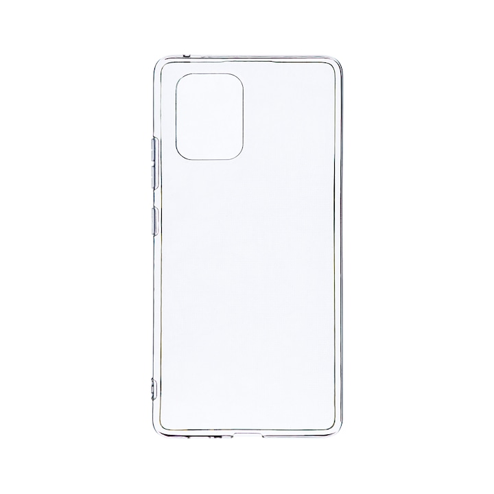Husa BestCase® ULTRA Slim, compatibila cu Xiaomi Redmi Note 10S, Silicon Gel subtire, Transparent