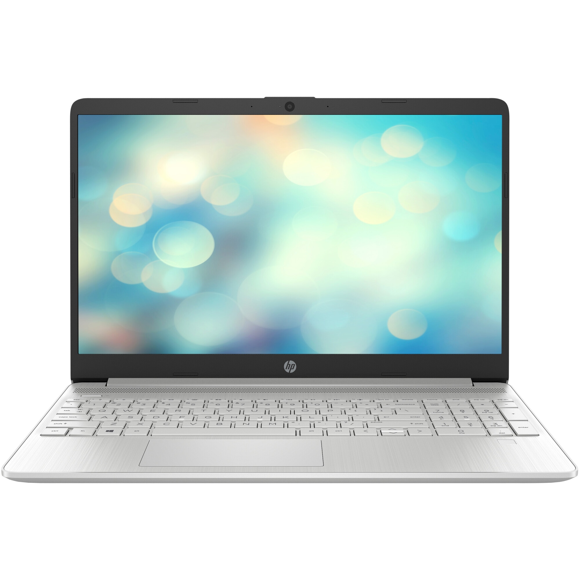 Laptop HP 15s-eq2027nq cu procesor AMD Ryzen 3 5300U, 15.6", Full HD, 8GB, 512GB SSD, AMD Radeon Integrated Graphics, Free DOS, Natural Silver