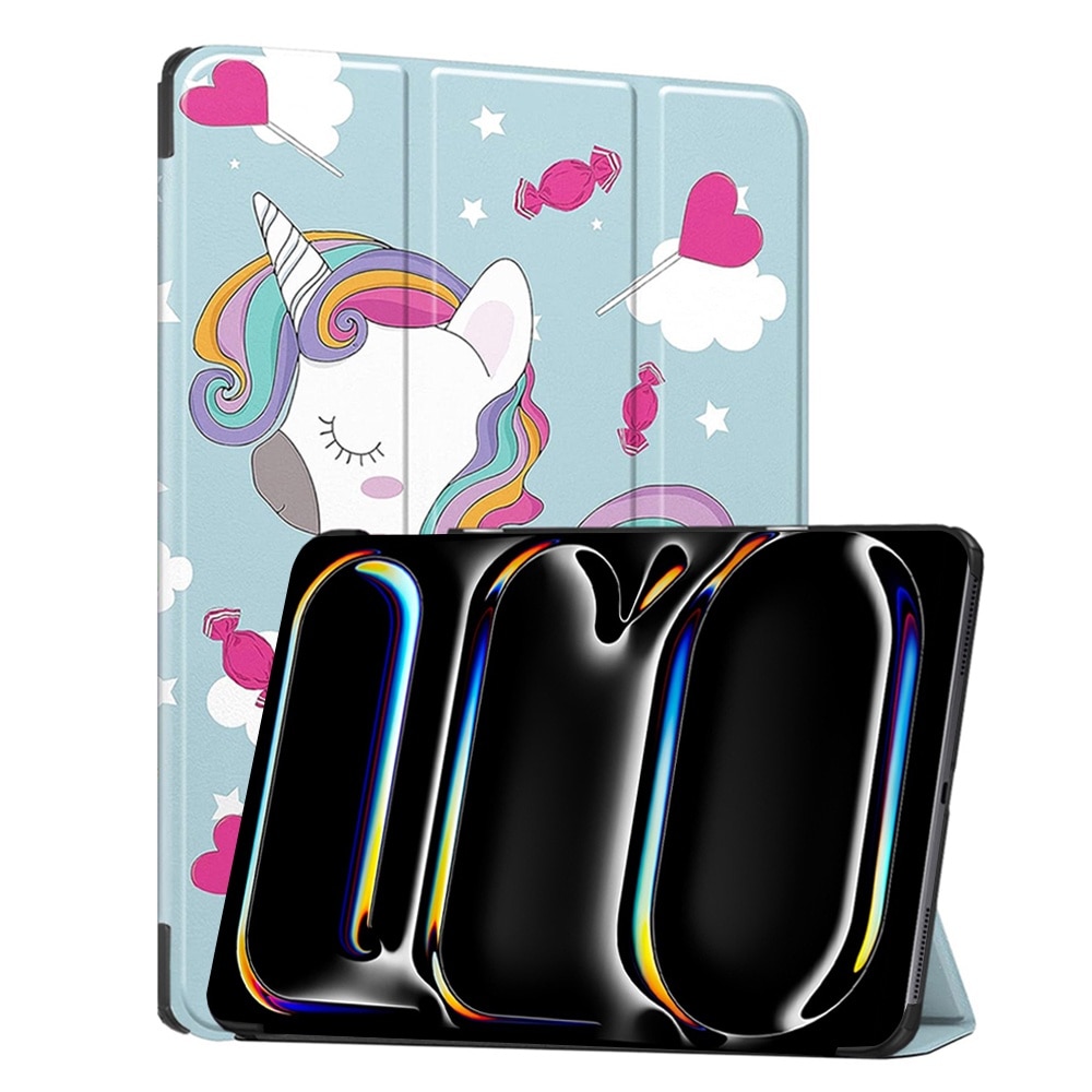 Husa pentru iPad Pro 13 (2024), Techsuit FoldPro, Unicorn