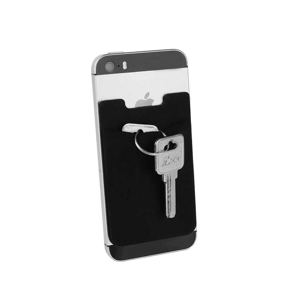 Husa autoadeziva pentru carduri, documente telefon, Interlook, Negru
