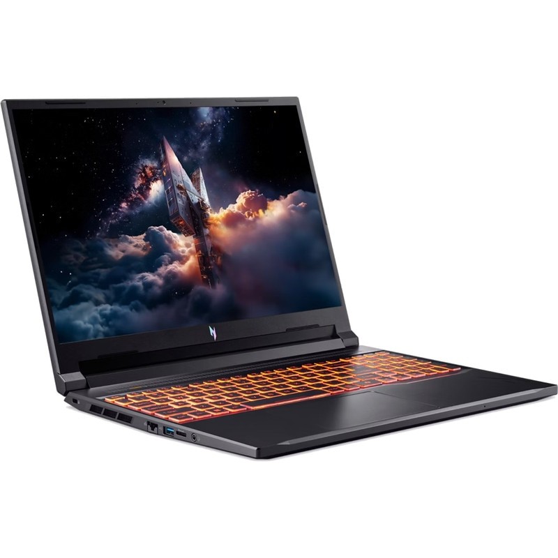 Laptop Acer Gaming 16'' Nitro V 16 ANV16-72, WUXGA IPS 180Hz, Procesor Intel® Core™ 9 270H (24M Cache, up to 5.80 GHz), 16GB DDR5, 1TB SSD, GeForce RTX 5070 8GB, No OS, Obsidian Black