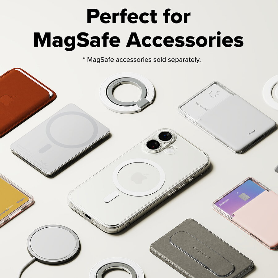 Husa pentru iPhone 17 - Ringke Fusion MagSafe - Clear