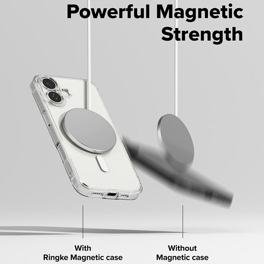 Husa pentru iPhone 17 - Ringke Fusion MagSafe - Clear
