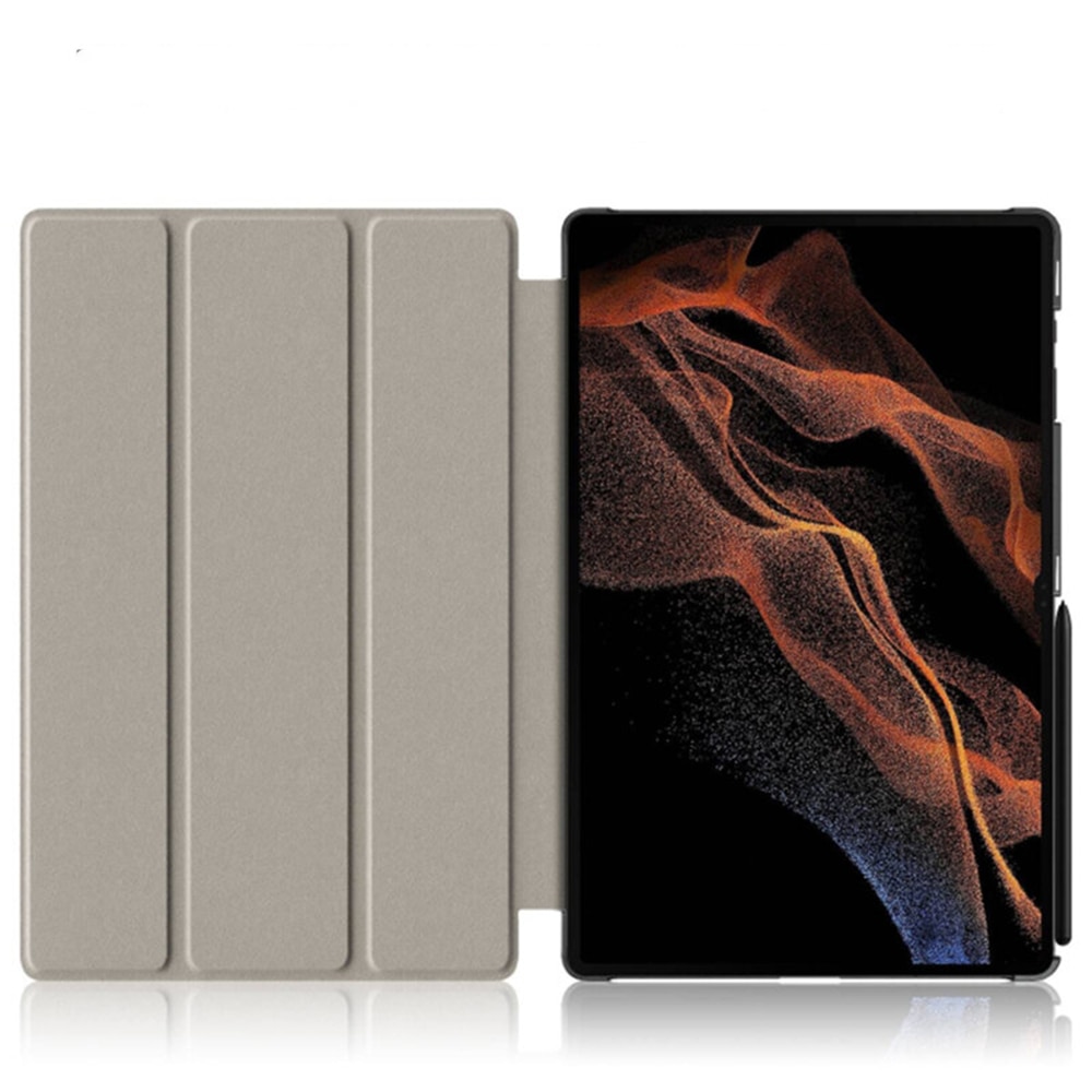 Husa Tableta din piele PU pentru Samsung Galaxy Tab S9 11.0 Inch, Protectie Completa 360, Interior Catifea, Functie de Stand, Display Protejat, Smart Cover, Colturi Anti-Soc, Multicolor