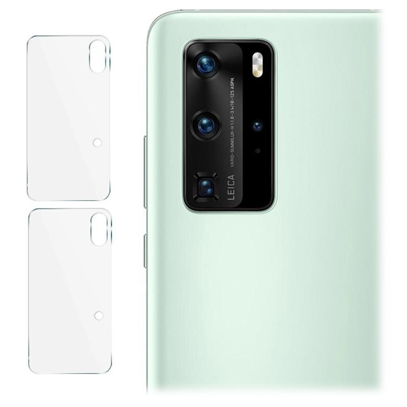 Folie protectie camera, Sticla, Compatibila cu Huawei P40 Pro, Transparent