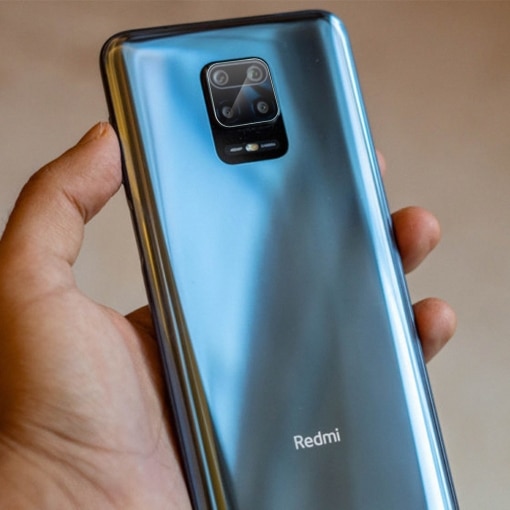 Folie protectie camera, Sticla, Compatibila cu Xiaomi Redmi Note 9s/Note 9 Pro/Max, Transparent