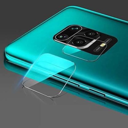 Folie protectie camera, Sticla, Compatibila cu Xiaomi Redmi Note 9s/Note 9 Pro/Max, Transparent