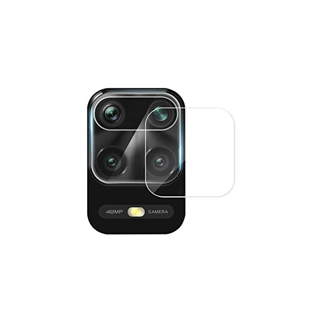 Folie protectie camera, Sticla, Compatibila cu Xiaomi Redmi Note 9s/Note 9 Pro/Max, Transparent