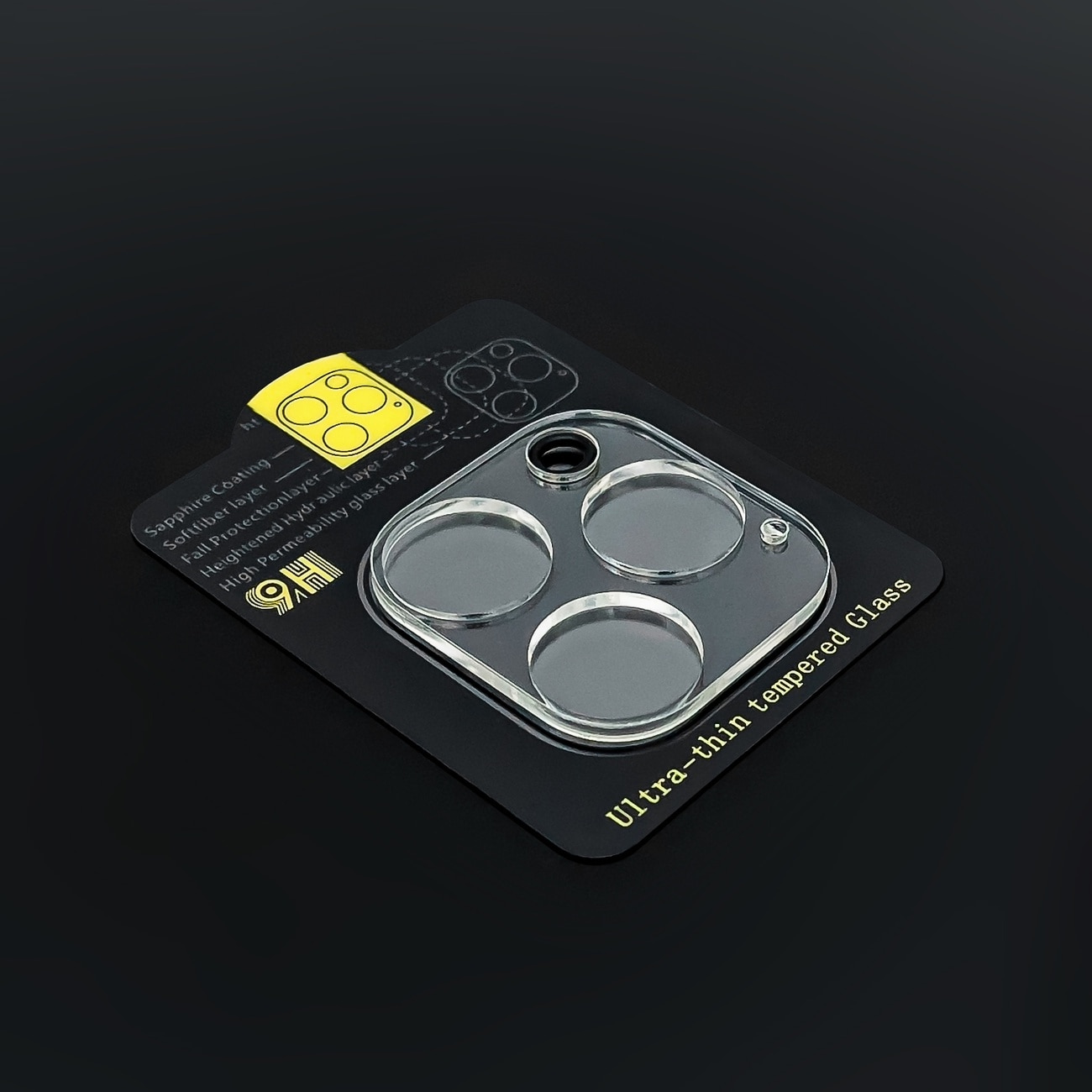 Folie protectie camera WOZINSKY pentru Samsung Galaxy S23+, sticla hartata 9H, set cu servetele de curatare