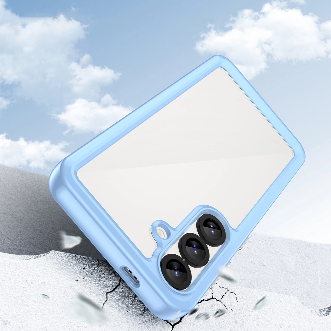 Carcasa Outer Space compatibila cu Samsung Galaxy S25 Blue