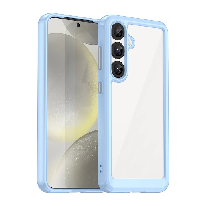 Carcasa Outer Space compatibila cu Samsung Galaxy S25 Blue