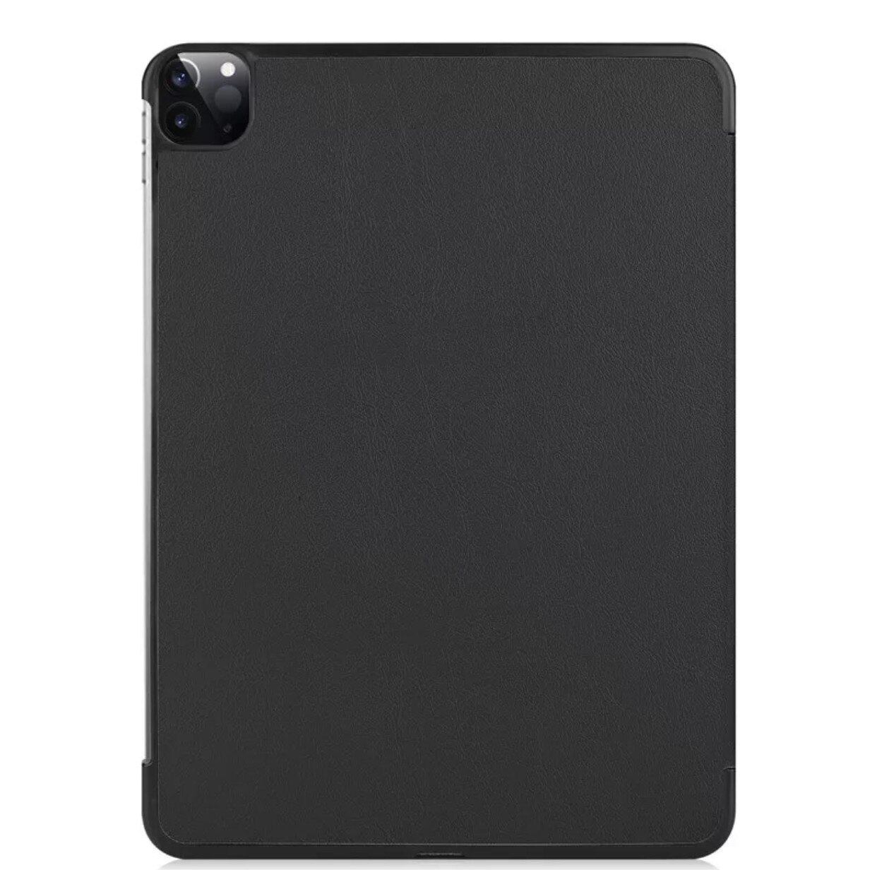 Carcasa neagra THD Smart Folio pentru Apple iPad Pro 12.9 inch, generatie 2021