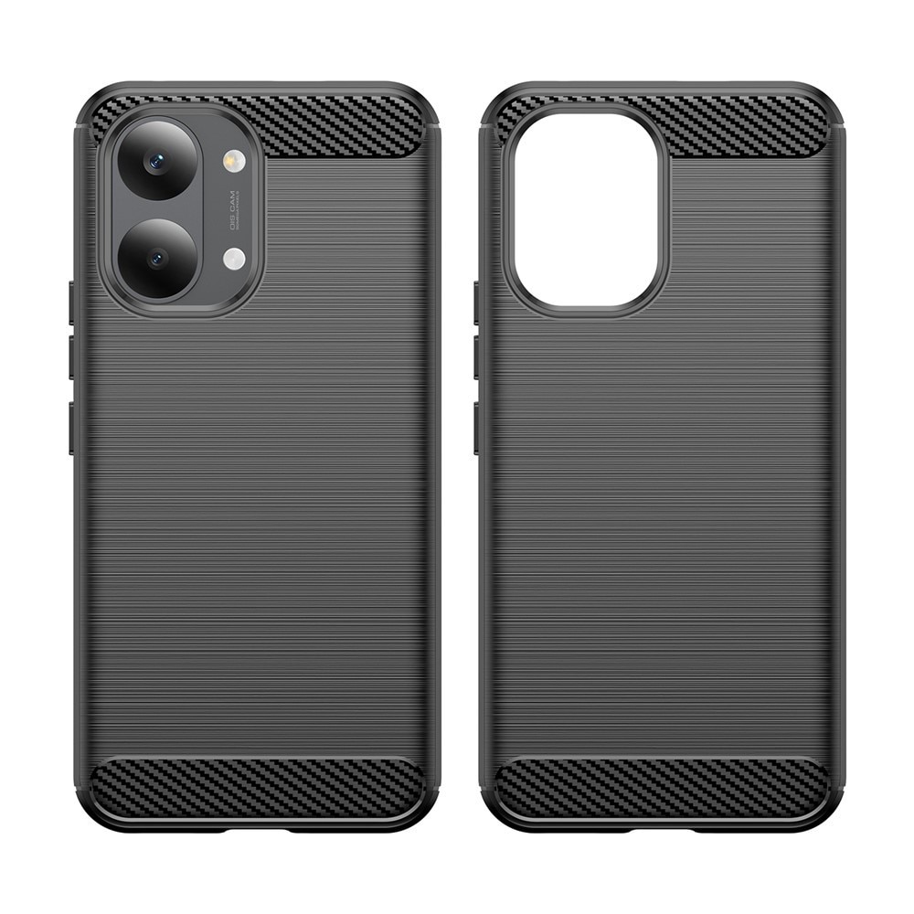 Husa pentru Poco X8 Pro Max Carbon Liquid Silicone, negru