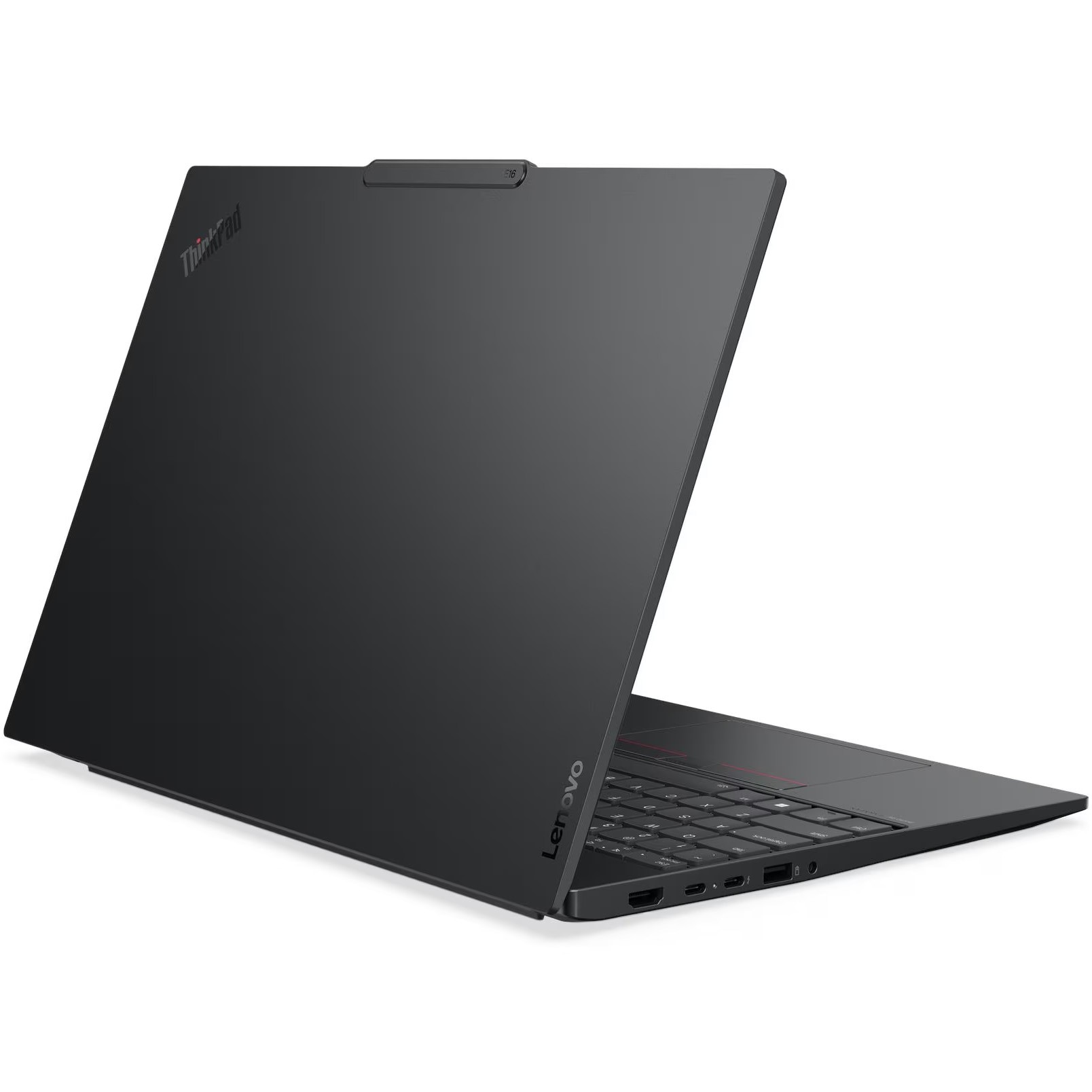 Laptop Lenovo ThinkPad E16 Gen 3 cu procesor Intel® Core™ 7 240H pana la 5.2GHz, 16" WUXGA, IPS, 16GB DDR5 RAM, 512GB SSD, Intel® Graphics, Windows® 11 Pro, Black, 3y on-site Premium Care