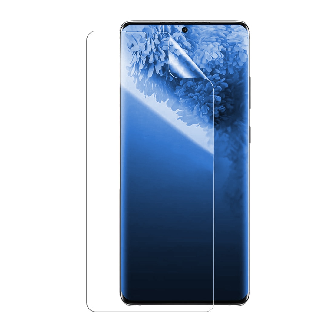 Folie de Protectie compatibila cu Oneplus 12, Silicon Hydrogel Regenerabil, Flexible Hydro-Crystal, Protectie Completa, Full Glue, Instalare usoara, Optim Tech, Transparent