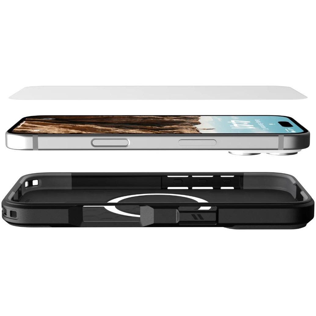 Folie de protectie UAG Sticla Glass Shield pentru iPhone 16 Pro Clear