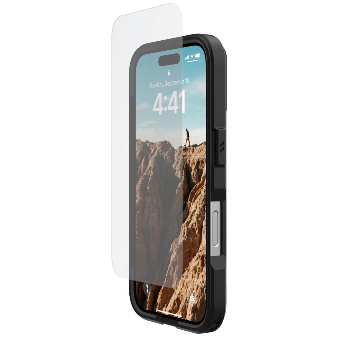 Folie de protectie UAG Sticla Glass Shield pentru iPhone 16 Pro Clear