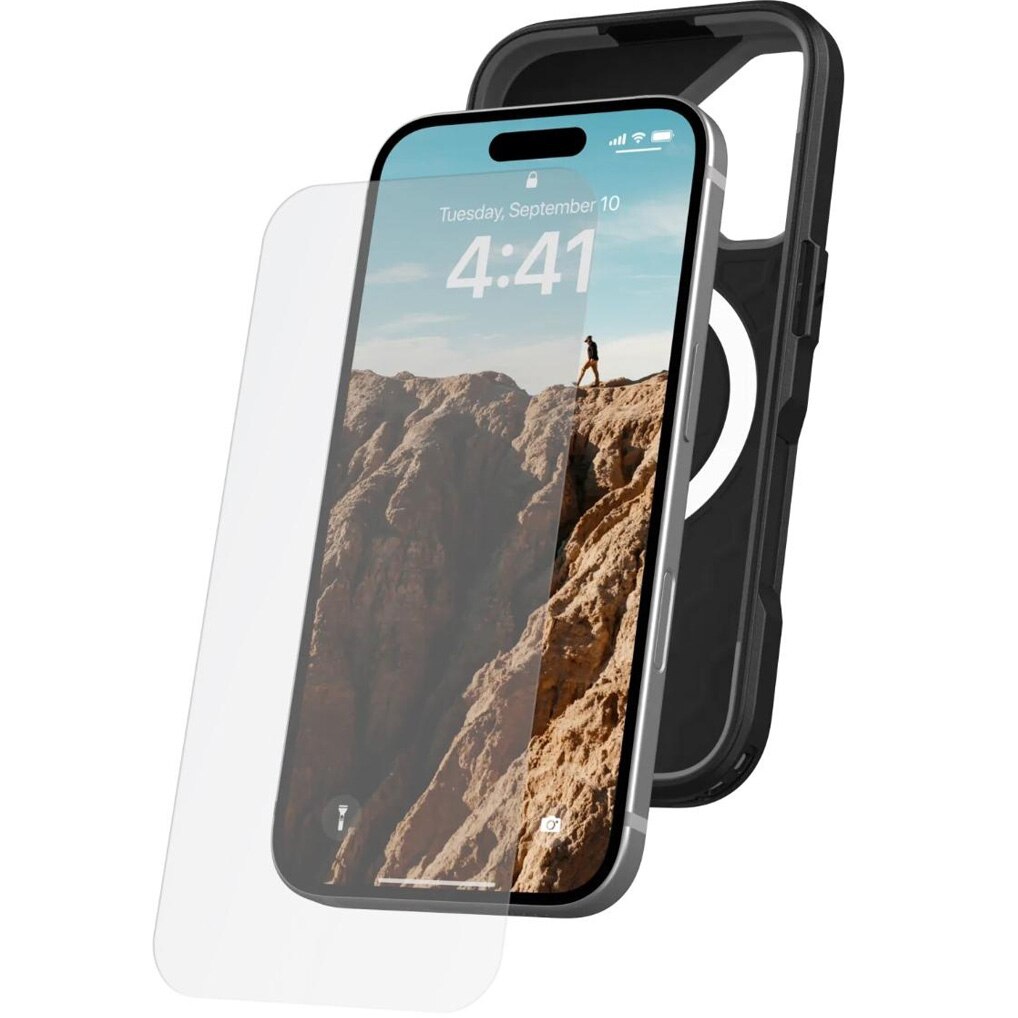 Folie de protectie UAG Sticla Glass Shield pentru iPhone 16 Pro Clear