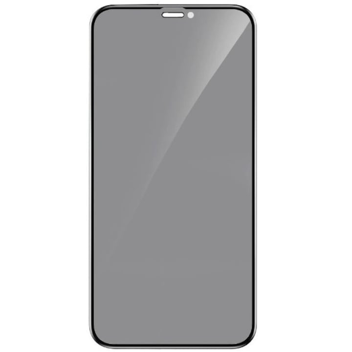 Folie sticla - PRIVACY Tempered Glass, compatibila cu SAMSUNG S22 ULTRA, Full Glue, HD Tehnology