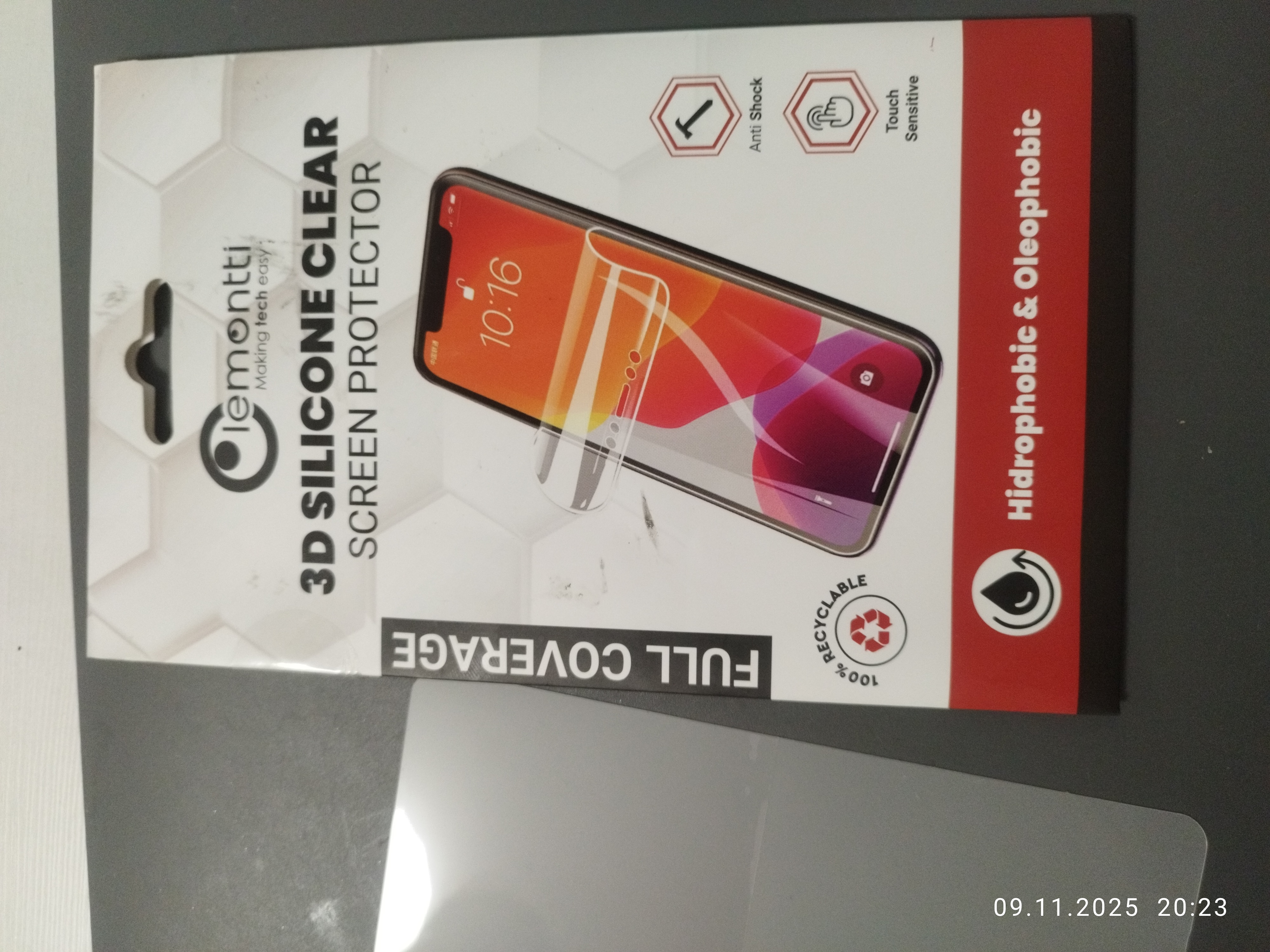 Folie de protectie Lemontti din silicon Clear pentru Honor 200 Pro