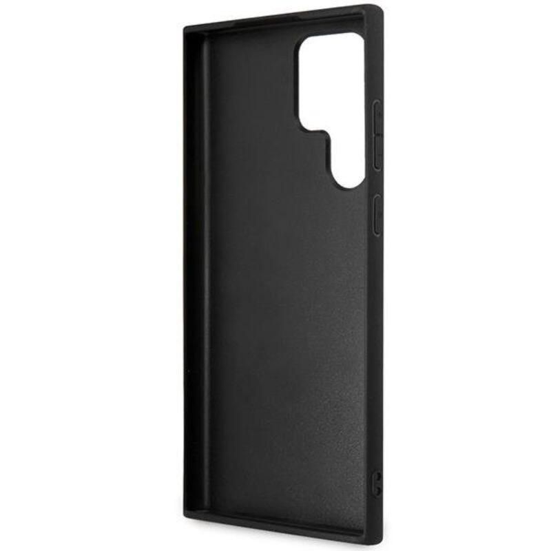Husa de protectie Guess 4G Metal Logo pentru Samsung Galaxy S23 Ultra, Roz