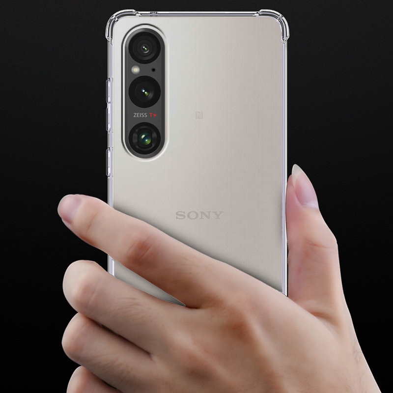 Husa compatibila cu Sony Xperia 1 V, Erbord, Rezistenta la cadere, Transparenta
