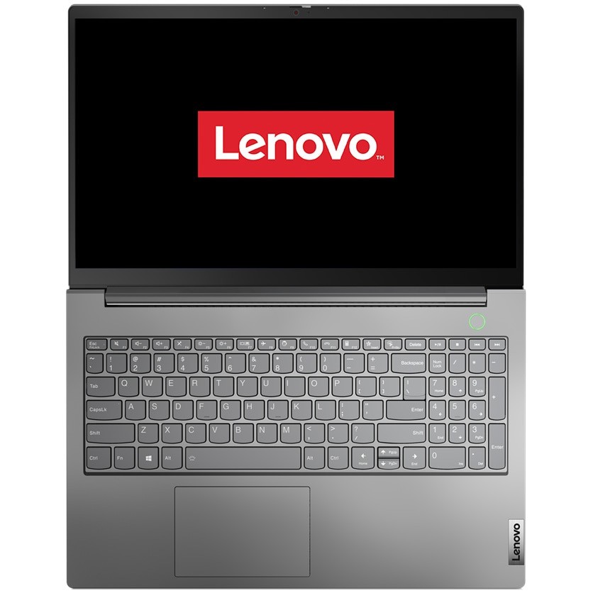 Laptop Lenovo ThinkBook 15 G4 IAP cu procesor Intel® Core™ i5-1235U pana la 4.40 GHz, 15.6", Full HD, IPS, 16GB, 512GB SSD, Intel® Iris™ Xe Graphics, No Os, Mineral Grey