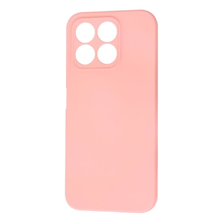 Husa Compatibila cu Honor X8B, Silicon Cover, Interior Microfibra, Protectie Camere, Roz, Atlas