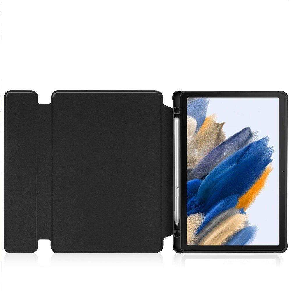 Husa cu tastatura pentru Samsung Galaxy Tab A9+, negru, 2 in 1