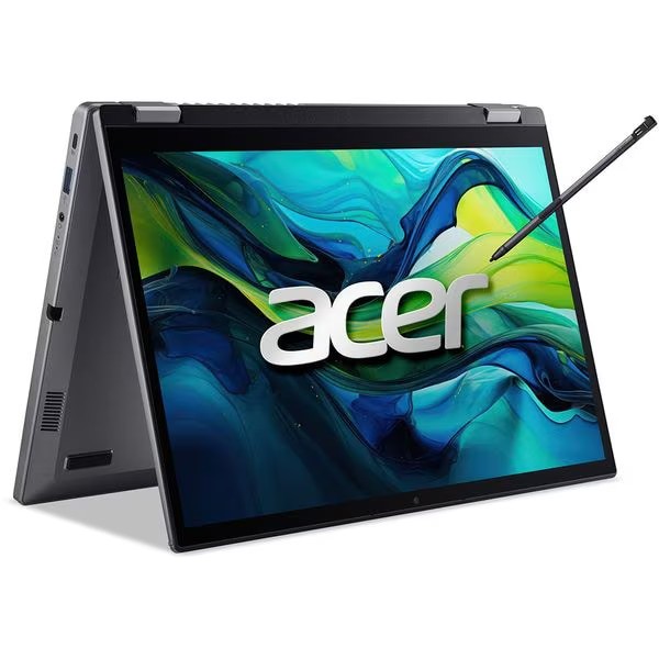 Laptop 2 In 1 Acer Aspire Spin 14 ASP14-51MTN-74UW, Intel Core 7 150u Pana La 5.4ghz, 14" Wuxga Touch, 16gb, Ssd 512gb, Intel Graphics, Windows 11 Home, Steel Gray