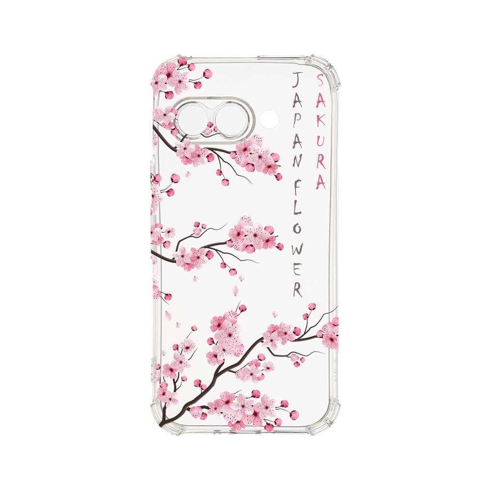 Husa pentru Google Pixel 9a, BestCase® Anti Shock 1.5MM, Cherry Blossom, Rezistenta La Socuri, Protectie camera, ecran si colturi, AS 1834